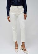 Salsa Secret Slim Leg Cropped Chinos, Cream image