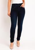 Salsa Secret Push in Skinny Leg Jeans, Dark Denim image