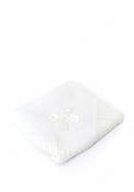 Sardon Baby Knit Shawl With Ribbon Bow, White image