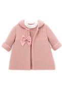 Sardon Baby Girl Knit Dress and Cardigan Set, Pink image