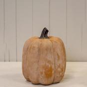 satchville Ceramic Jack O’Lantern Pumpkin Ornament, Orange