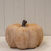 satchville Large Ceramic Pumpkin Ornament, Orange image