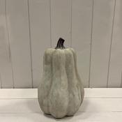 satchville Tall Ceramic Pumpkin Ornament, Green image