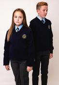 Deer Park Finn Valley College School Jumper, Navy image