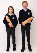 Deele College Jumper with Crest, Navy image