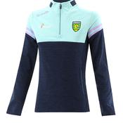 O’Neills Girls Donegal GAA Sedona Half Zip Top, Blue
