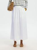 Selected Femme Blair Midi Skirt, White image
