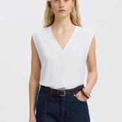 Selected Femme V-Neckline Top, White image