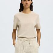 Selected Femme Basic T-Shirt, Cream image