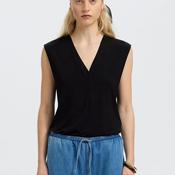Selected Femme V-Neckline Top, Black image