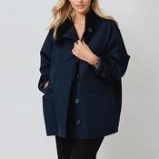 Selected Femme Kylie Contrast Cord Jacket, Navy image