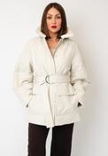 Selected Femme Alaia Quilted Coat, Cream image