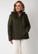 Serafina Collection Waterproof with Hood Coat, Green image