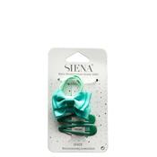 Siena Girls Bow Hair Bobbles and Glitter Clips Set, Mint image