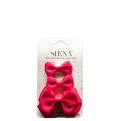 Siena Girls Set of 3 Bows, Pink image