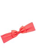 Siena Baby Girl Small Bow Headband, Coral image