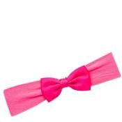 Siena Baby Girl Small Bow Headband, Hot Pink image