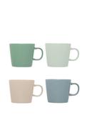 Siip Value Pack Set of 4 Mugs, Cool Multi image