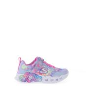 Skechers Girls Heart Lights Infinite Trainer, Lilac
