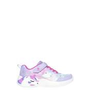 Skechers Girls Magical Collection S Lights Trainer, Lilac
