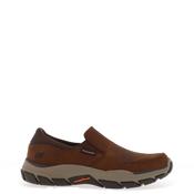 Skechers Respected Calum Slip-On Shoes, Dark Brown