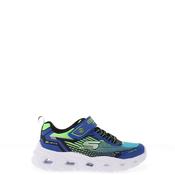 Skechers Boys S Lights Vortex 3.0 Trainer, Blue