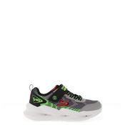 Skechers Boys S Lights Meteor Lights Trainer, Grey image