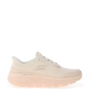 Skechers Womens Go Walk Max Cushioning Hype Burst Trainers, Natural image
