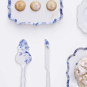 Pip Studio Cake Knife &amp; Server Set, Royal White image