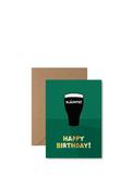Slieve Studio “Happy Birthday Sláinte” Illustrated Guinness Card image