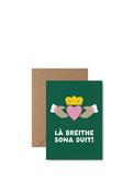 Slieve Studio “Lá Breithe Shona Duit” Irish birthday Card image