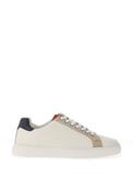 Sloane Bolt Leather Laced Trainers, White image