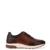 Sloane Max Leather Mix Trainers, Tan &amp; Brown