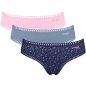 Sloggi Go Crush Hipster Brief 3 Pack, Navy