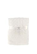 Snuggle Baby Swirl Fleece Blanket, White image