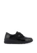 Softmode Farah Patent Velcro Shoes, Black image