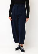 SOHO-t Telma Cropped Wide Leg Trousers, Navy image