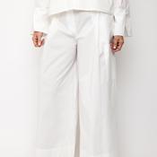 SOHO-t Giovanna Extra Wide Leg Trousers, White image