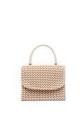 Sorento Blissful Hill Crochet Net Grab Bag, Cream image