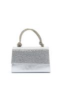 Sorento Thaxton Gem Encrusted Mini Grab Bag, Silver image