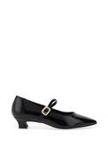 Sorento Outpost Patent Low Heel Mary Jane Pumps, Black image