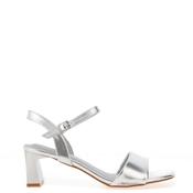 Sorento Sawyer Metallic Heeled Sandals, Silver image
