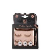 SOSU Hidden Agenda Undetectable Set of 3 Lashes with Glue – Brown