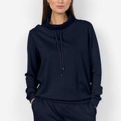 Soyaconcept Banu Funnel Neck Sweatshirt, Navy image