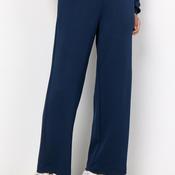 Soyaconcept Banu Straight Leg Jersey Trousers, Navy image