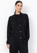 Soyaconcept Banu Jersey Funnel Neck Jacket, Black image