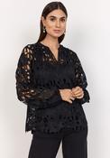Soyaconcept Paja Lace Blouse, Black image