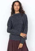 Soyaconcept Herla Mock Neck Jumper, Grey image
