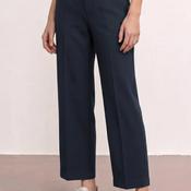 Street One Wide Leg with Button Detail Trousers, Navy image