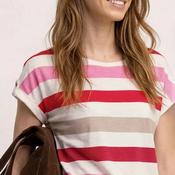 Street One Striped T-Shirt, White Multi image